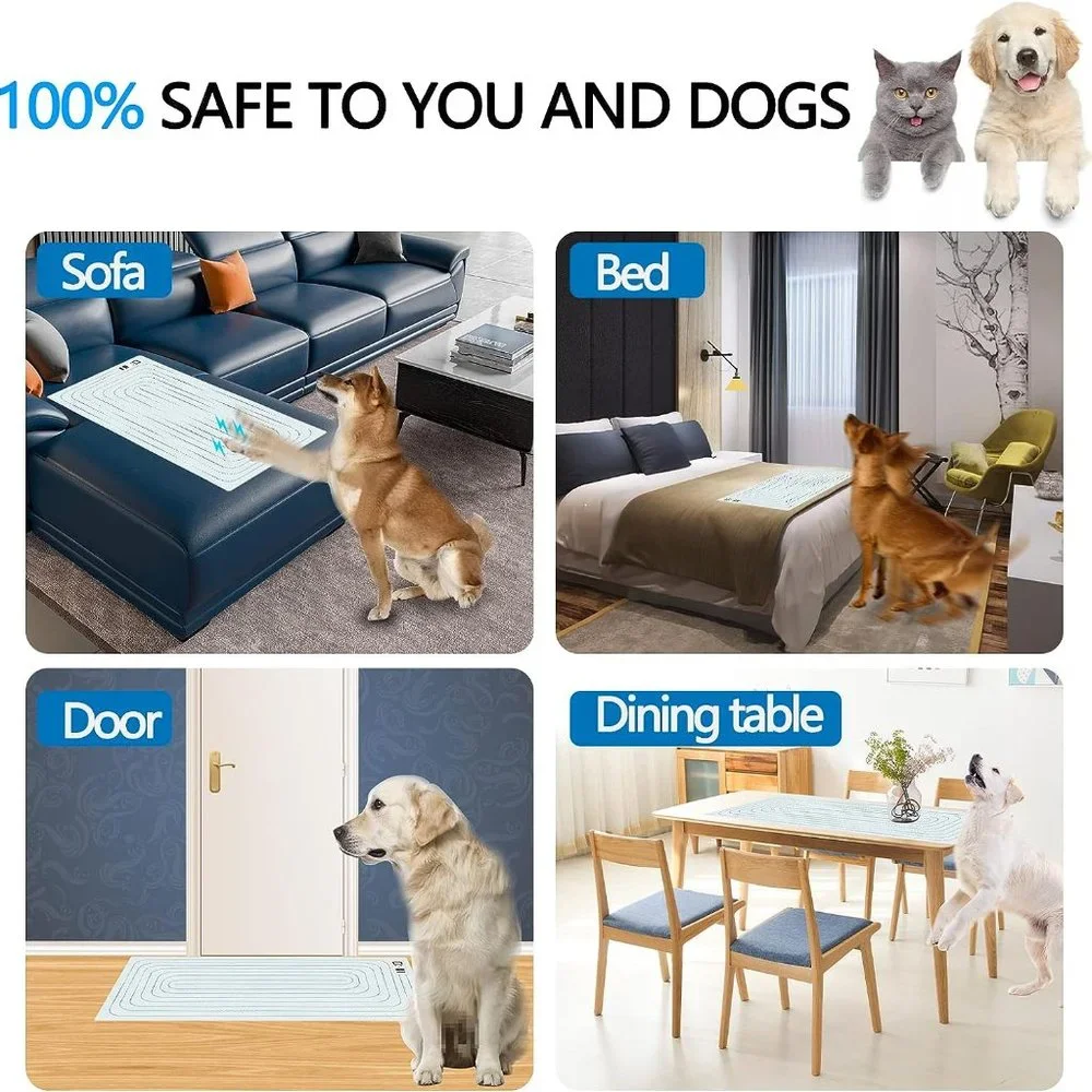 Pet Training mat, Scan pet Indoor Electric Shock mat, LED Screen Cats and Dogs E